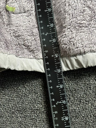 The North Face Fleece Jacket Youth Girls Size XL (18) Gray Full Zip Super Soft - Picture 10 of 11