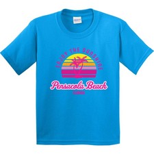 Inktastic Summer Enjoy The Sunshine Pensacola Beach Florida In Youth T-Shirt Tee