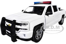 2017 CHEVROLET SILVERADO WHITE LIGHTS  SOUNDS 1/27 BY MOTORMAX 79546