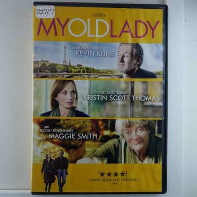 My Old Lady DVD 2014 Kevin Kline Maggie Smith Kristin Scott Thomas Drama