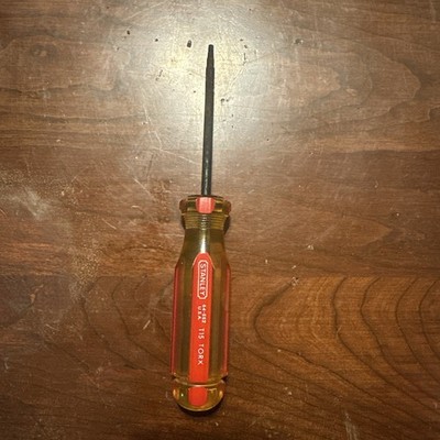 Stanley T-15 Torx Screwdriver Yellow Handle 64-552 USA