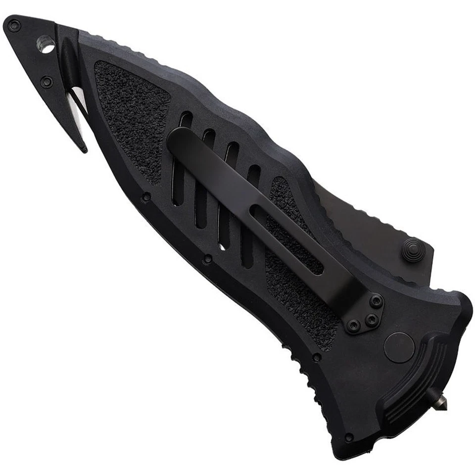 Cuchillo plegable grande Blackhawk CQD BH15M301BK Foto 2 de 2