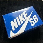Nike SB Low-Top Skate Shoes Gray/Blue Plaid Lining Mismatched Laces Box — photo 8