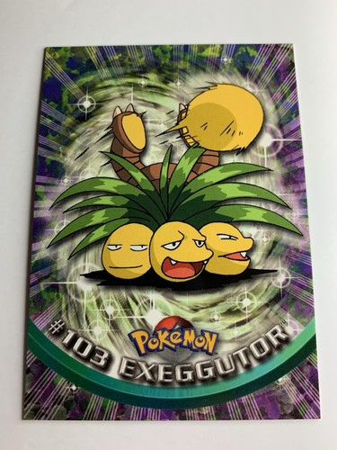 2000 Topps Pokemon TV Animation Serie 2 #103 Exeggutor KOSTENLOSER KOMBINIERTER VERSAND - Bild 1 von 2
