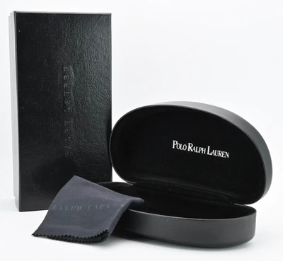POLO RALPH LAUREN Etui Premium Vegan Leder Optik Schwarz Medium Klapp Vault Set - Bild 1 von 4