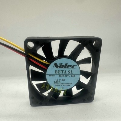1 pcs    Fan D05X-12TL 08B  DC12V 0.06A 5010 50*10mm 3 wire cooling fan *tn