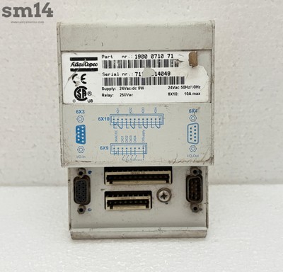 ATLAS COPCO 1900 0710 71 LUFTKOMPRESSOR REGLER STEUERGERÄT 24 VAC/DC