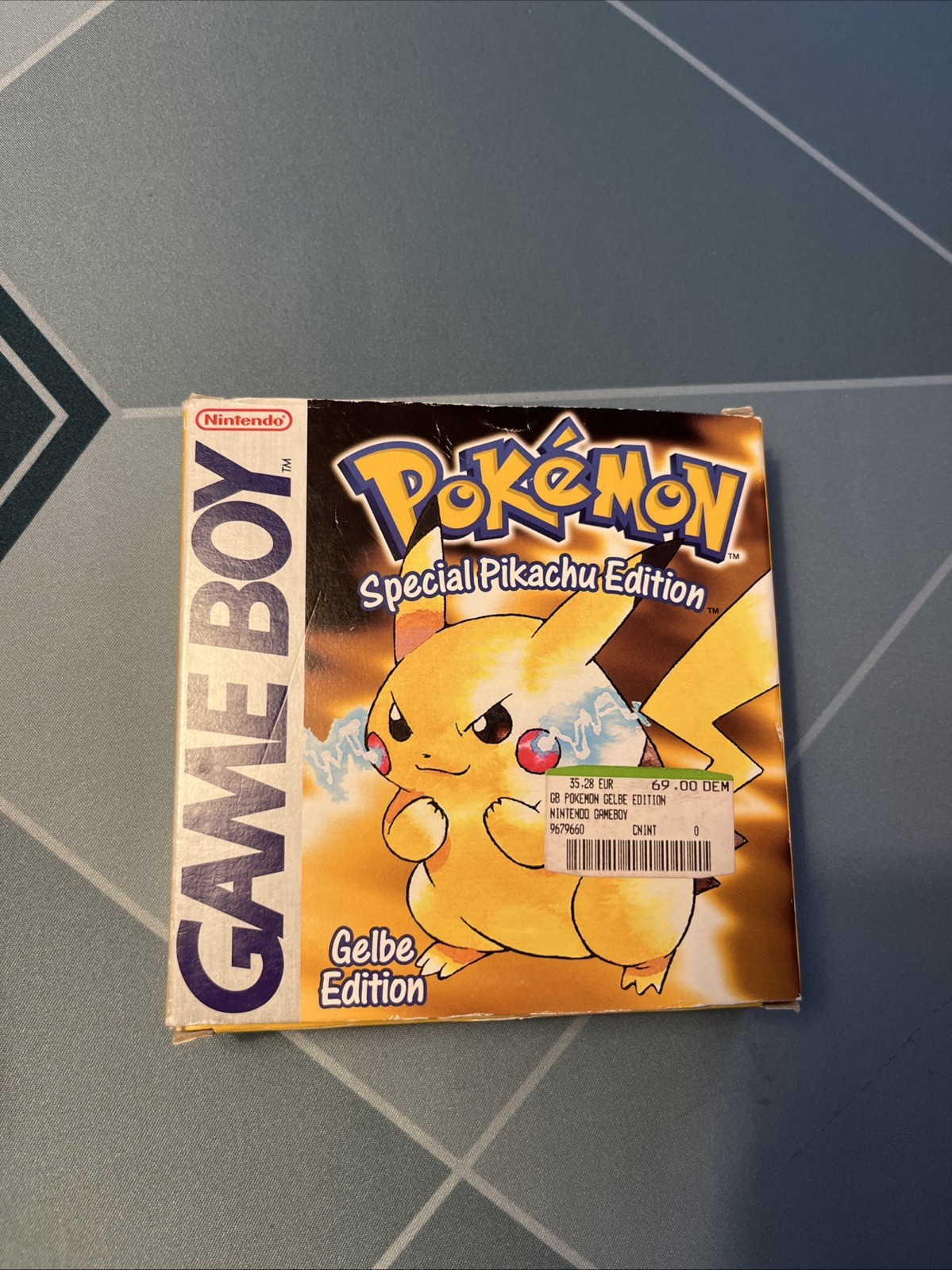 Pokémon Gelbe Edition Special Pikachu Game Boy Sealed