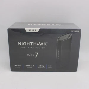 NETGEAR Nighthawk RS100 Dual Band WiFi 7 Router RS100-100NAS