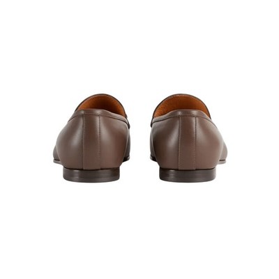 $1020 Gucci Jordaan 100 Anniversary Horsebit Loafer Brown UK 7 US 7.5 EU 41.5 Jordaan Horsebit leather loafers in brown - Gucci | Mytheresa main image 4
