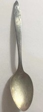 Vintage Pan Am Airlines PAA Exclusive In Flight 6 Inch Spoon Silverware 1950s