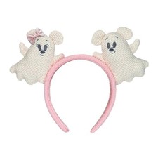 Disney Parks Halloween Ghost Mickey And Minnie Mouse Ear Headband NEW