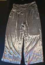 NWT Maeve by Anthropologie Anastacia Velvet Wide-Leg Pants M