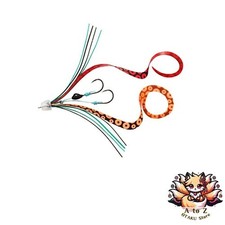 NEW Daiwa Tai Rubber Kouga UβSS Large Sea Bream Octopus Leg Kouga Red + Orange