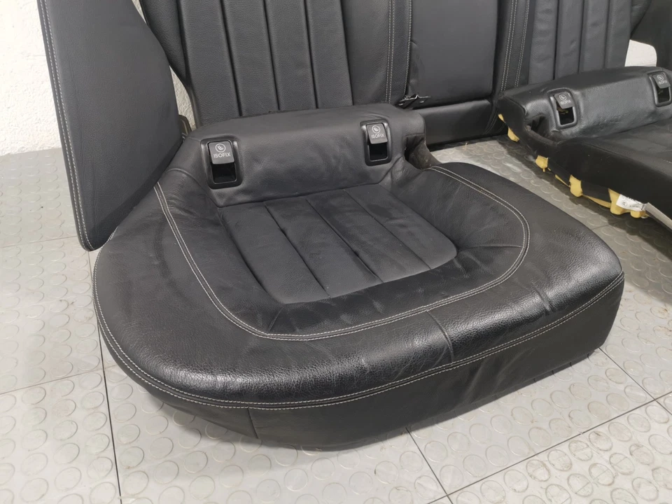 Conjunto de asientos traseros superior inferior negro MERCEDES-BENZ CLS 550 W218 4Matic AWD 2012 Foto 3 de 4