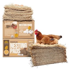 Nesting Pads for Laying Hens, 13" x 13", 10 Pack