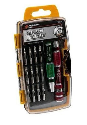 Performance Tool    W9169    18Pc Precision Driver Set