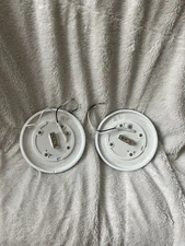 2 Progress Lighting 5-1/2" Emblem Collection Surface Mount LED, Aluminum  White