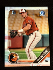 2019 Bowman Chrome 1st PROSPECT ROOKIE Rylan Bannon item 1