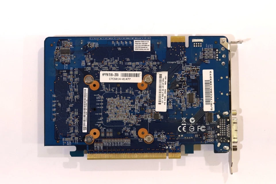 HP NVIDIA GeForce 8500 GT 256MB DDR2 PCIe Graphic Card P/N: 5189-2509 Tested - Image 4 of 4