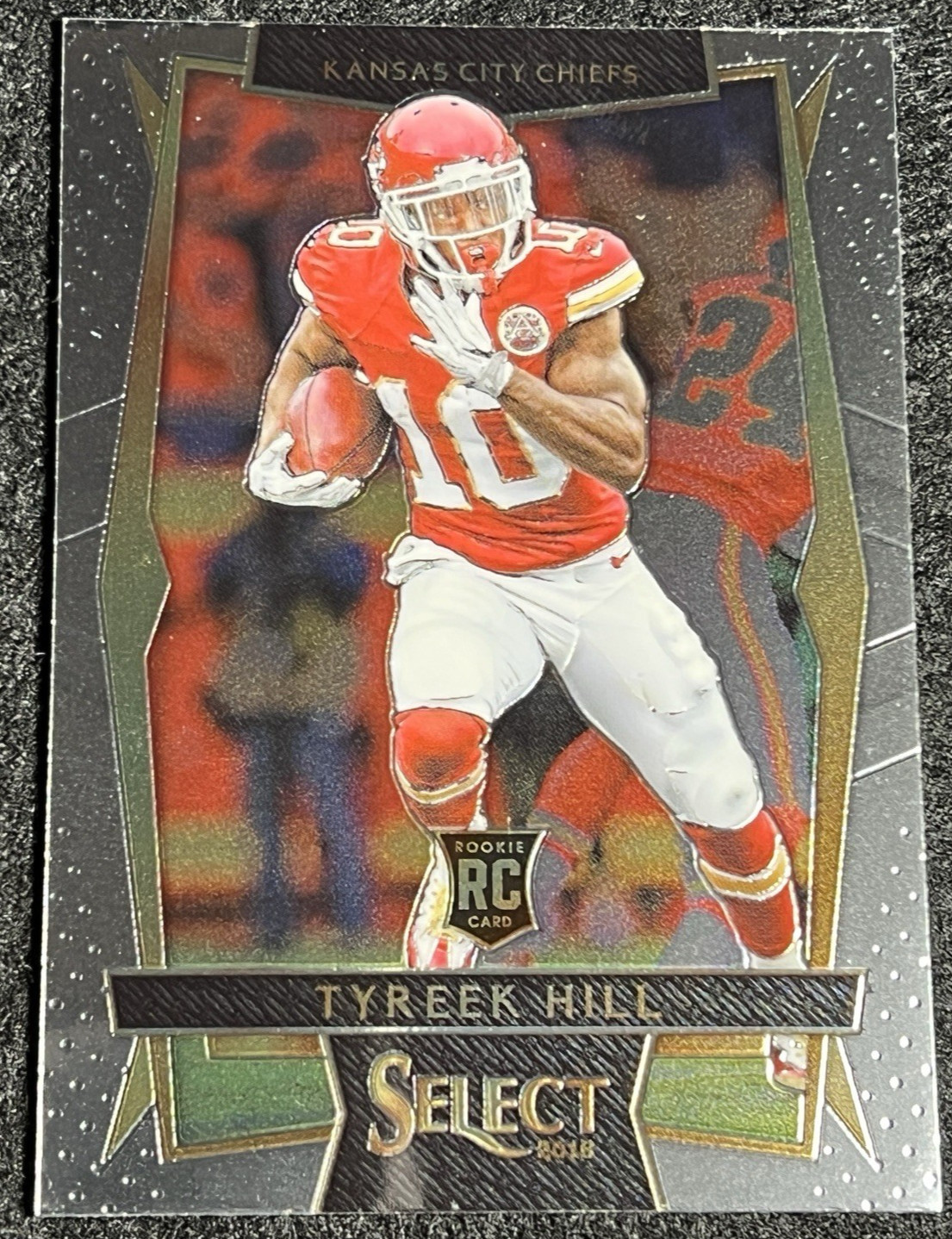 2016 Panini Select: Tyreek Hill -Card #65 **Kansas City Chiefs** RC