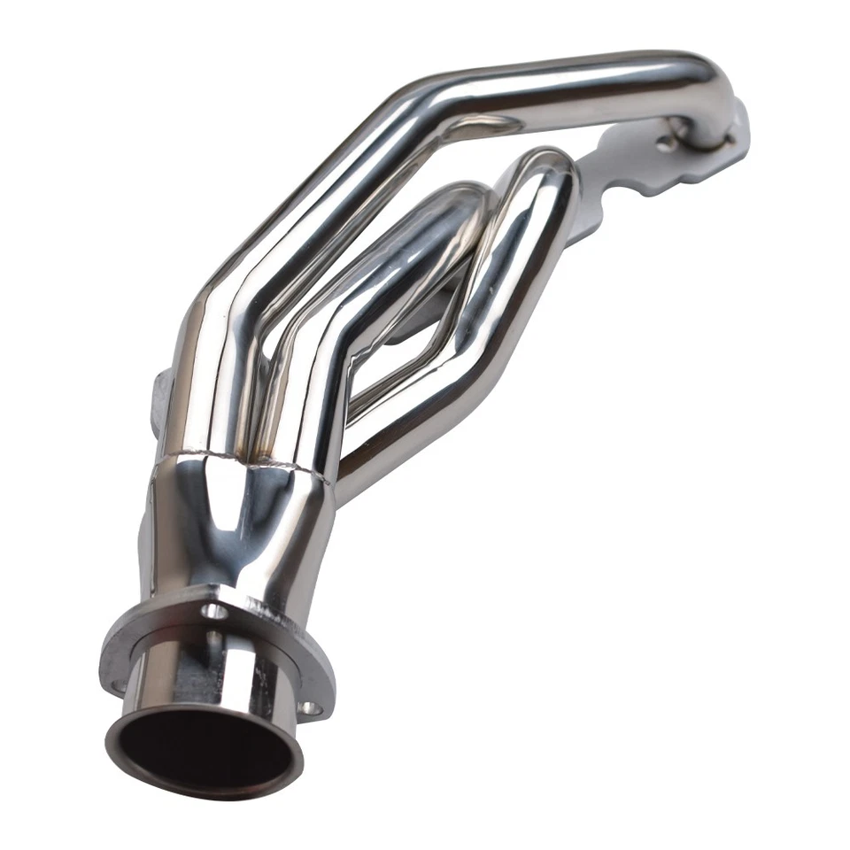 Cabezales de acero recubiertos de cerámica para camión Chevy GMC 88-97 1500 2500 3500 5,0 L 5,7 L Foto 4 de 4