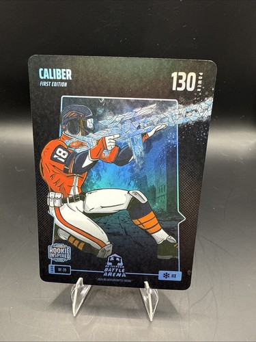 Bo Jackson Battle Arena Battlefoil Ice Caliber #BF-39 Caleb Williams