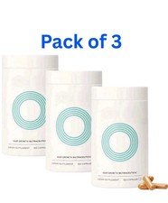 Pack of 3 Women's Balance Hair Growth Supplements, Ages 45 and Up