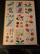 Mrs Grossman's Sport Themed Sticker Lot