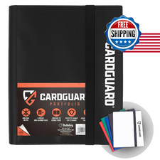 CardGuard 9-Pocket Trading Card Binder Pro-Folio Side-Loading Album 360-Card