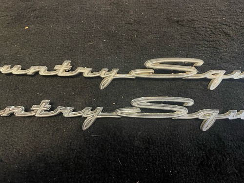 Ford Country Squire Nameplate FoMoCo # C3AB-7142529-A - Picture 3 of 5