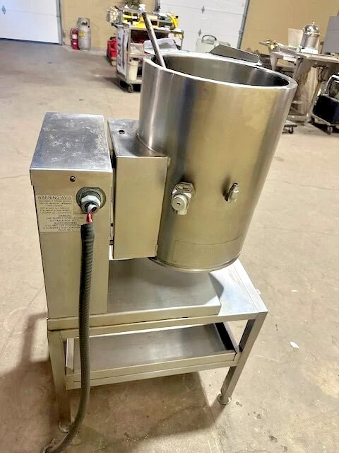 ESTACIÓN DE HERVIDOR DE AGUA CON CHAQUETA DE VAPOR SOUTHBEND/CROWN ELÉCTRICO PH3 INCLINACIÓN MANUAL 5 GAL Foto 3 de 4