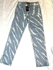 NWT Lioness Alabama Tie Dye Jeans Women's Medium Blue 100 Cotton