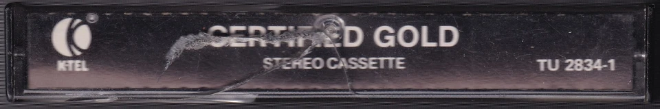Certified Gold Vol I Cassette 1981 Stereo 39 TU 2834-1 Foto 2 de 4