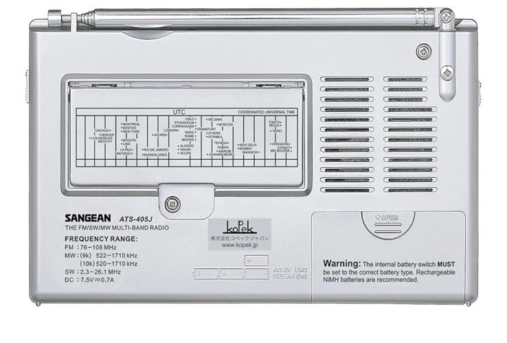 Sangean ATS-405 FM-Stereo/AM/Short Wave World Band Receiver - Image 2 of 4