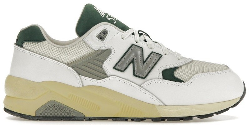 New Balance 580 White Nightwatch Green for Sale  display picture 2