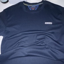 RARE 1985 Vintage Sport Tommy Jeans T-Shirt Navy Blue Men's Size L 8/10 MINT