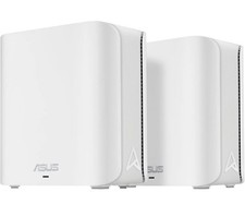 ASUS ZenWiFi BD4 2-Pack Dual-Band WiFi 7 Mesh 3600 Mbps 4900 sq.ft. Dual 2.5G