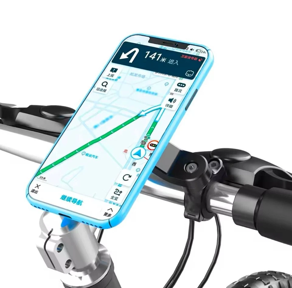 Supporto Porta Telefono Per Moto Bici Scooter Simil Quad Lock Vari Modelli - Bild 4 von 4