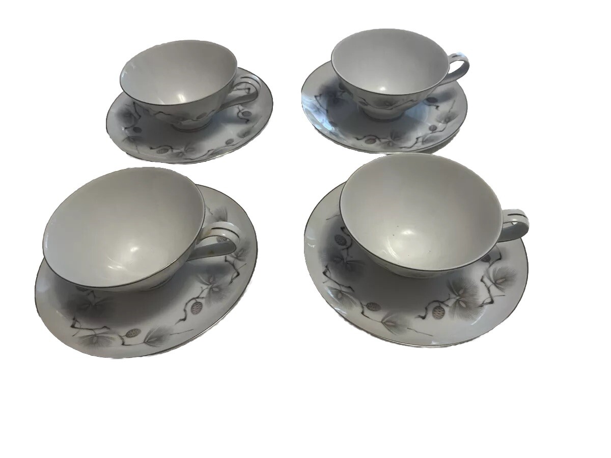 Narumi China Japan Discontinued Pinehurst Pattern 5082 Set