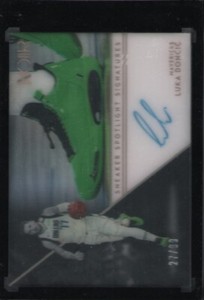 2020-21 Panini Noir Luka Doncic Sneaker Spotlight Auto 27/99 Mavericks