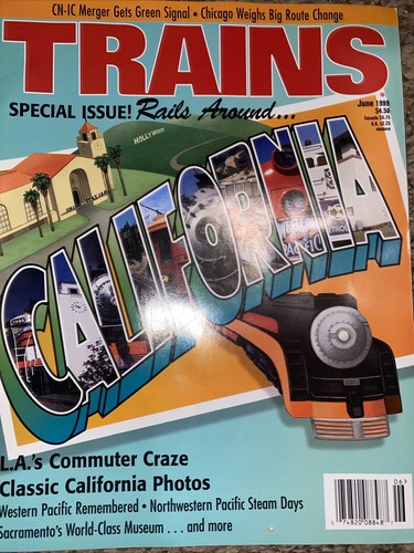 Trains 1999 Magazine 6 Issues Jan Feb March Apr May June Magazines - Picture 8 of 9
