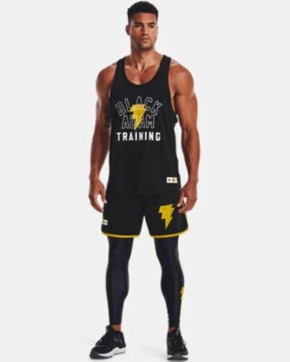 Under Armour Project Rock Black Adam Tank Training Men s XXL 2XL UA NWT