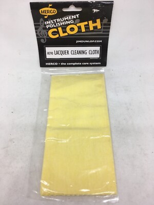 Herco Lacquer Cleaning Cloth - Cleans & Polishes 7x16'' (inch) cloth Brass