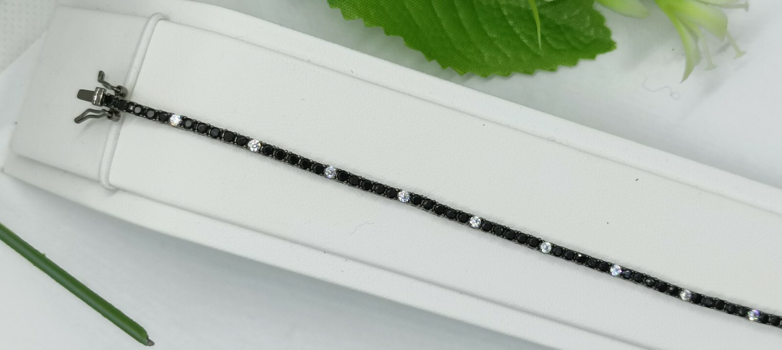 Bracelet Insignia Argent, Zircons 18 à 20cm-ESB127-Zancan - Ocarat