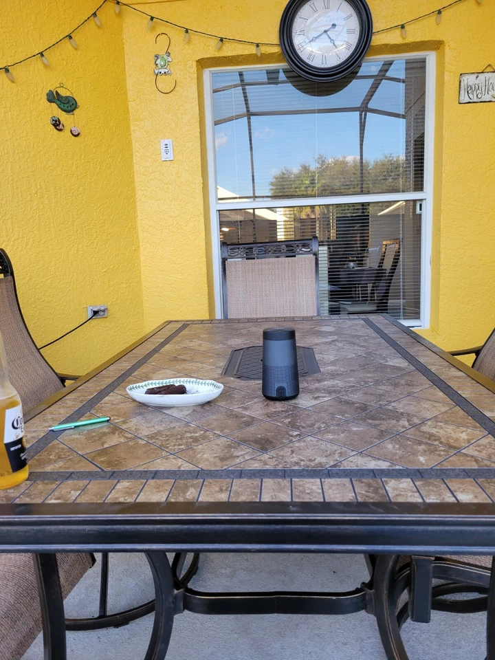 conjunto de móveis de pátio com fogueira - Imagem 3 de 4