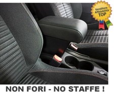 PEUGEOT 208 DAL 2019 bracciolo nero Solo 1 pz  MONTA IN PUNTI ORIGINALI -NO FORI