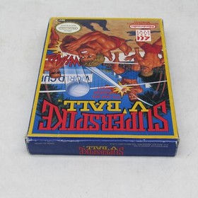 Super Spike V'Ball - Nintendo NES - Box w/ Game GOOD Condition TESTED FAST SHIP