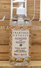 CRABTREE & EVELYN Almond & Honey Hand Wash 16.9 fl. oz
