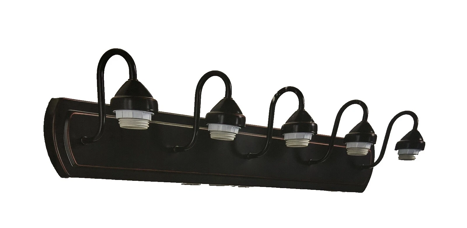 Accesorios de Iluminación de Pared de Cristal Negro Portfolio